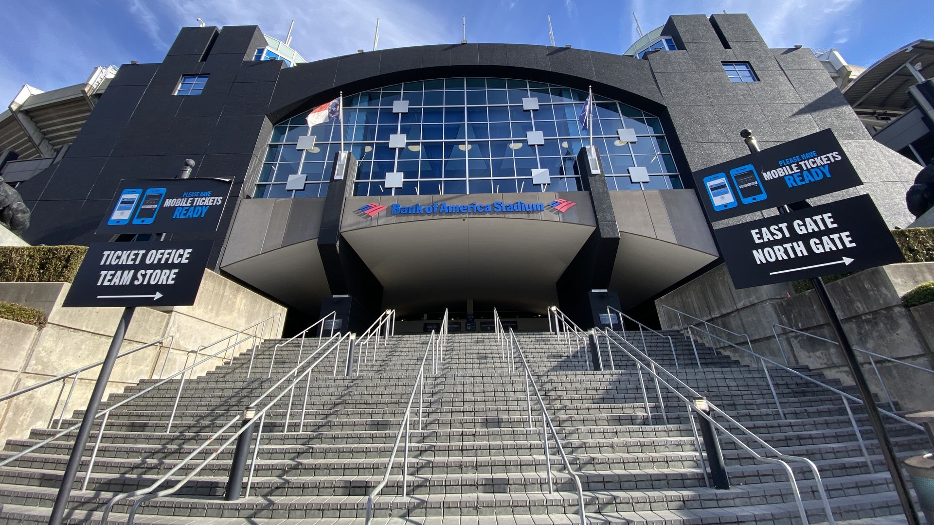 Bank of America Stadium South Gate.
