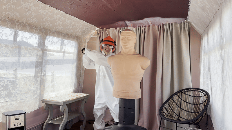 Claire gets in touch with her aggressive side. 