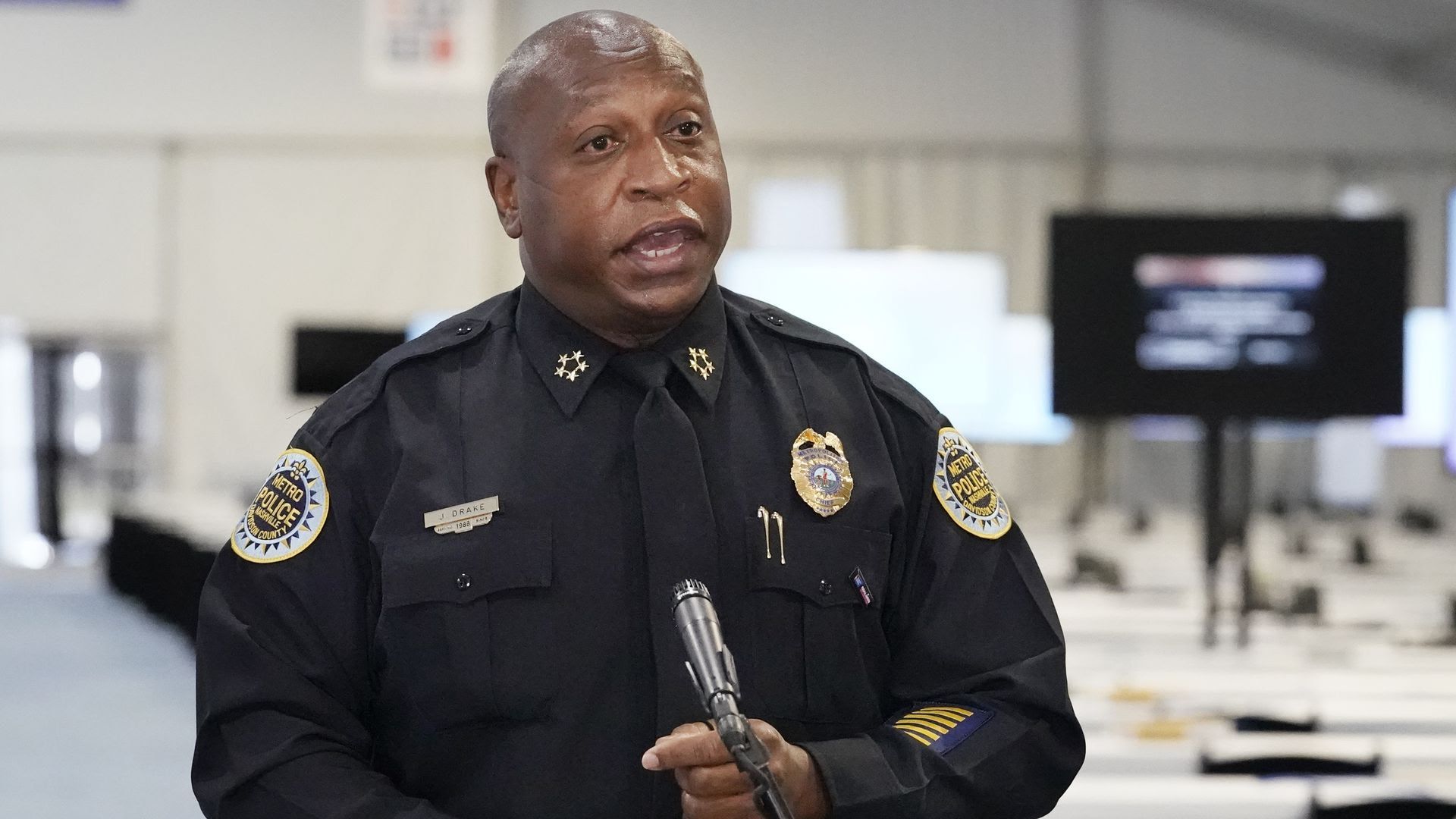 Police chief John Drake.