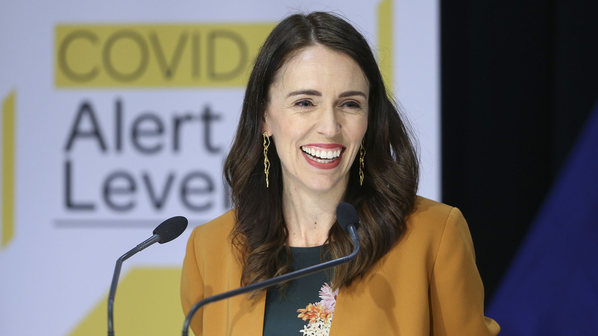 Prime Minister Jacinda Ardern speaks to media at Parliament on June 08, 2020 in Wellington