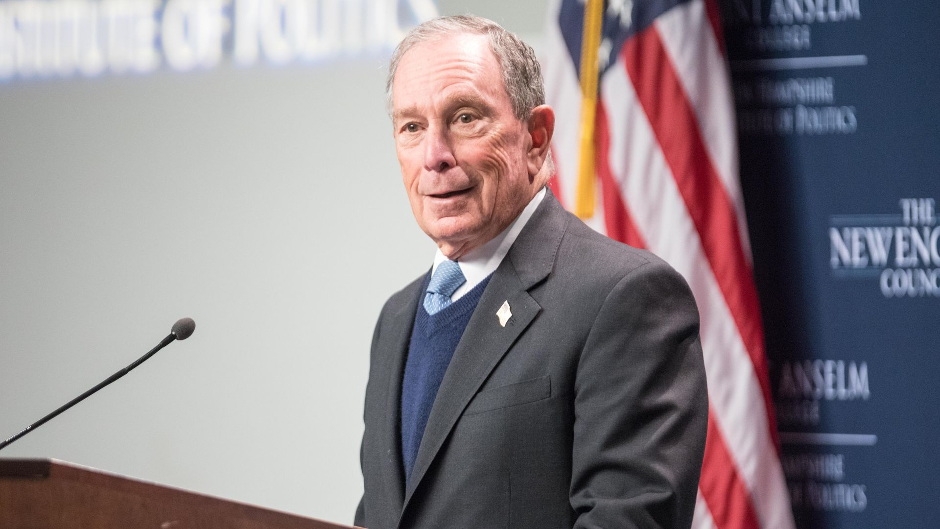 Former New York City Mayor Michael Bloomberg.