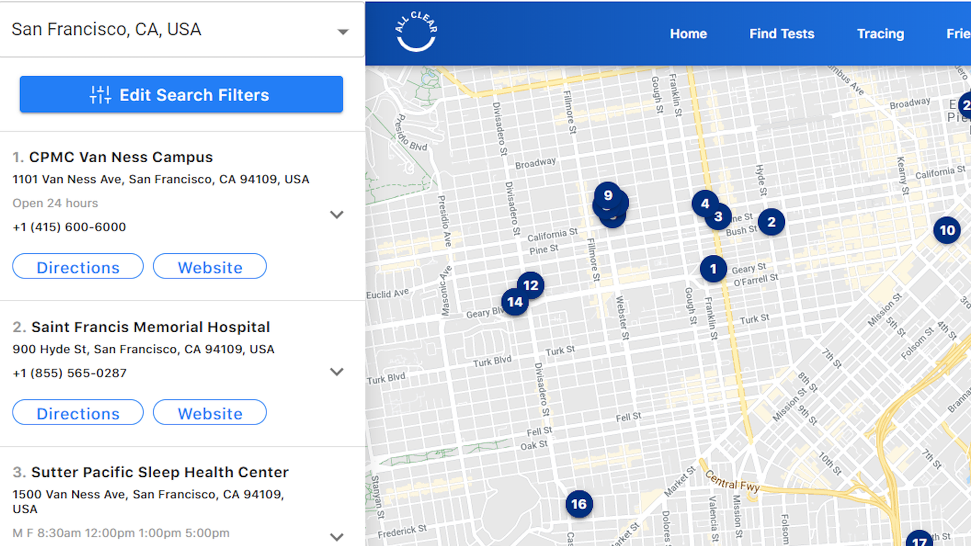 Jones database for coronavirus 