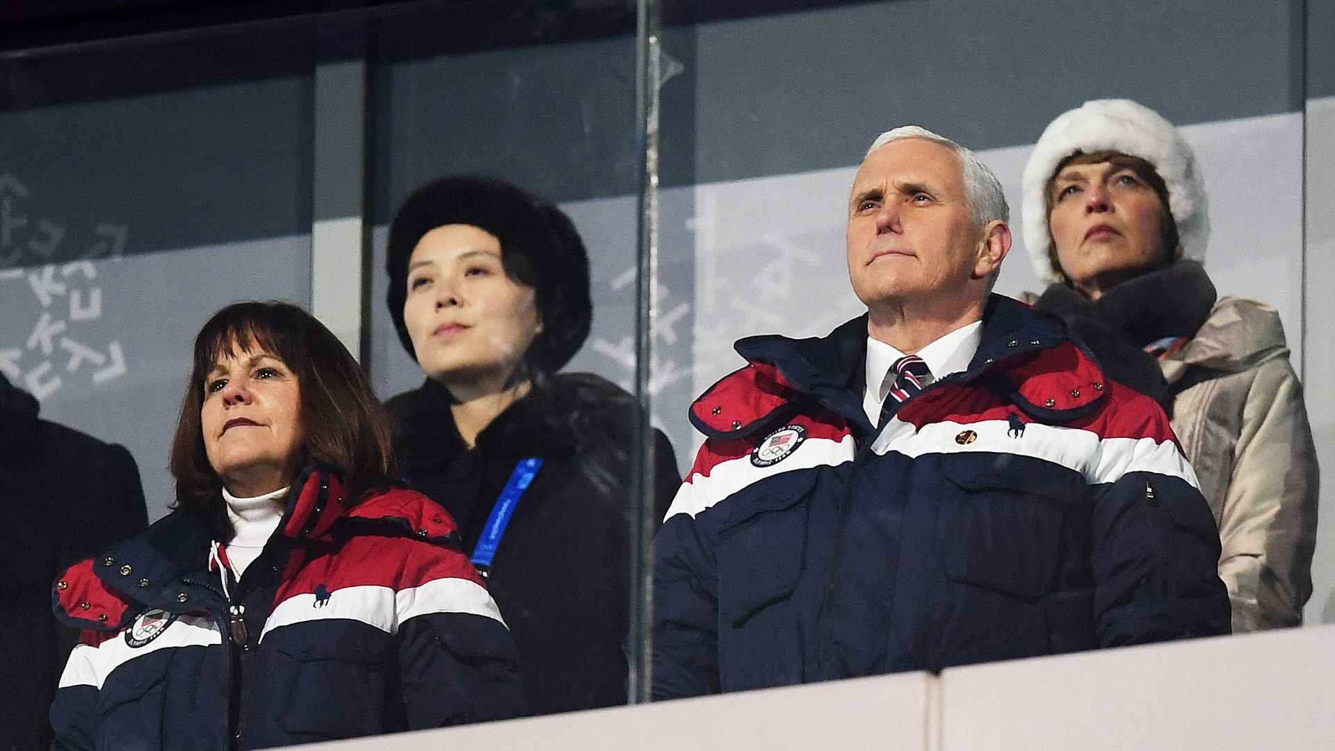 Mike Pence at the Winter Olympics