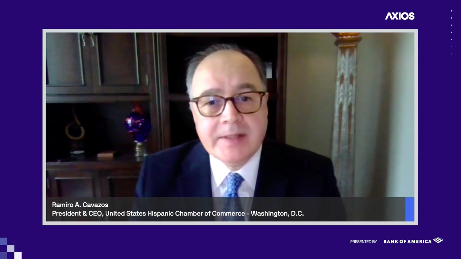 Ramiro Cavazos, CEO, Hispanic Chamber of Commerce