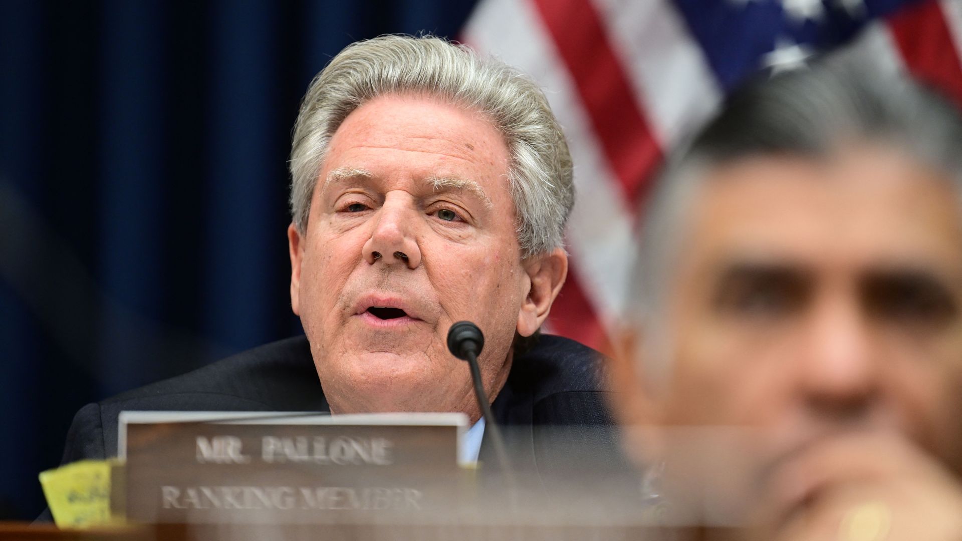 Congressman Frank Pallone at a committee hearing