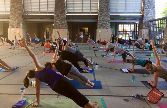 Harris Family YMCA class