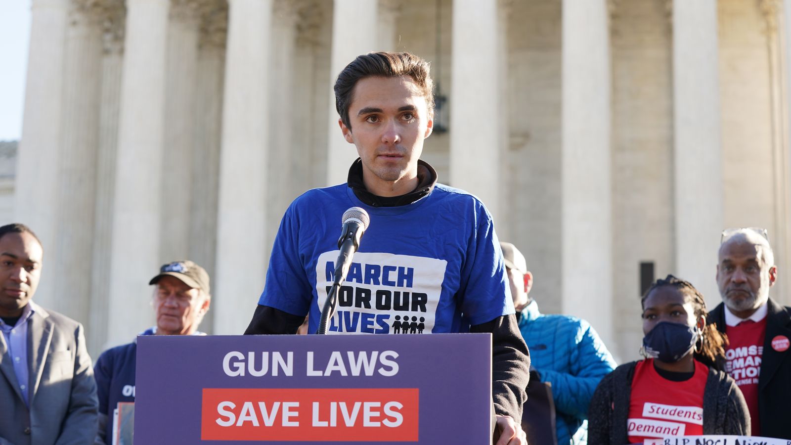 March for Our Lives founder urges people abroad to protest at U.S