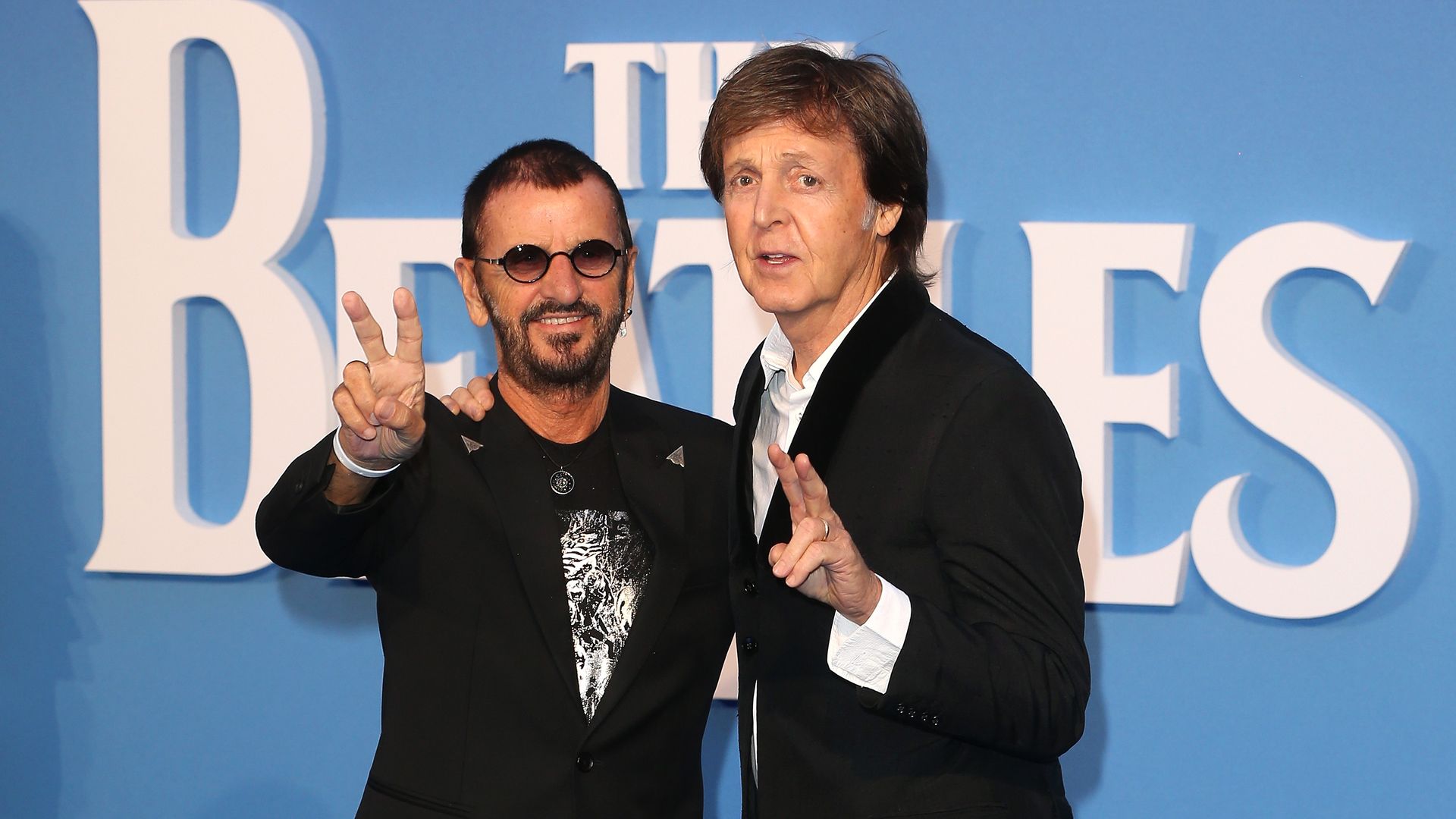 Ringo Starr and Paul McCartney in London in September 2016.