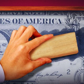 Trump's name is headed to dollar bills as cash use continues to decline