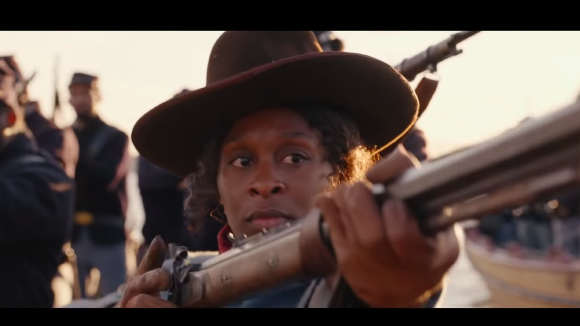Harriet Tubman as portrayed in a new movie