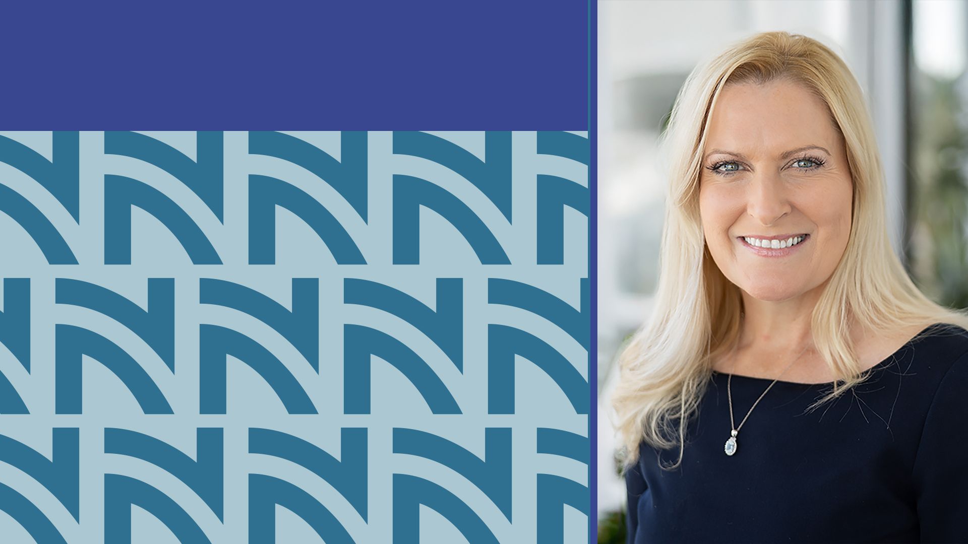 Photo illustration of Dr. Cristy Page, the UNC Health logo and abstract shapes.