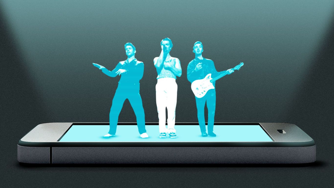 Exclusive: Jonas Brothers back new subscription media biz for celebs - Axios