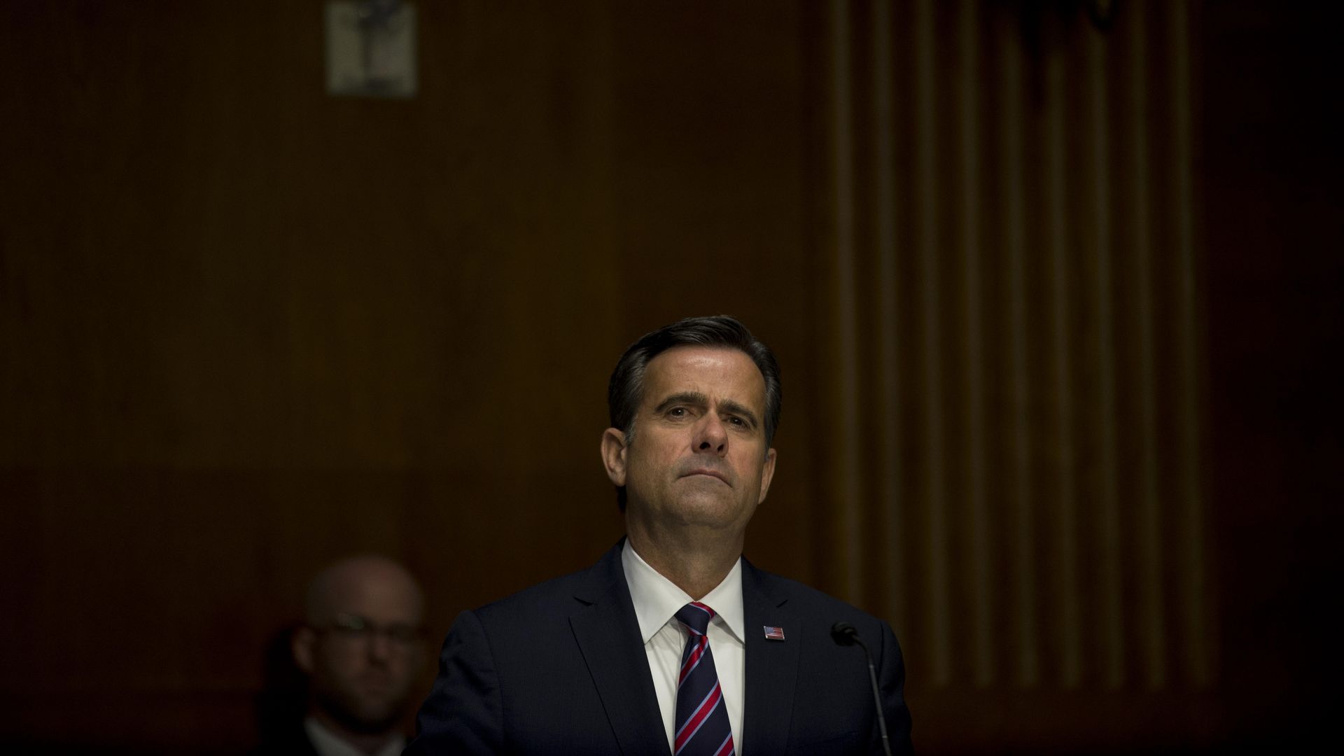 Director Of National Intelligence John L. Ratcliffe during his confirmation hearing in May.