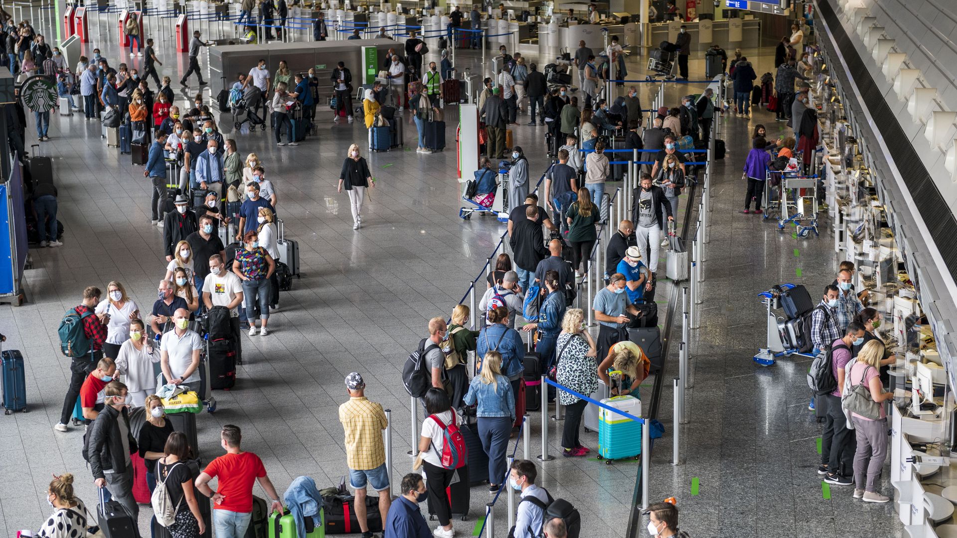 an Airport.