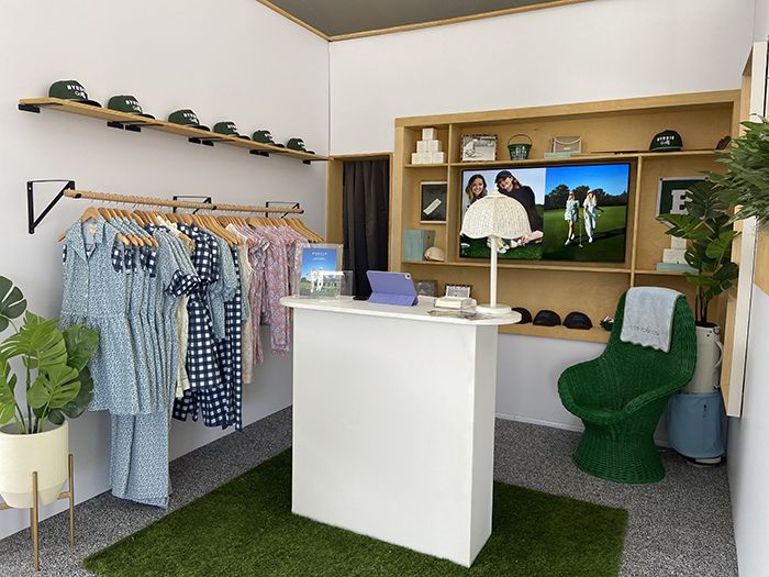 Byrdie at the Wells Fargo Championship.