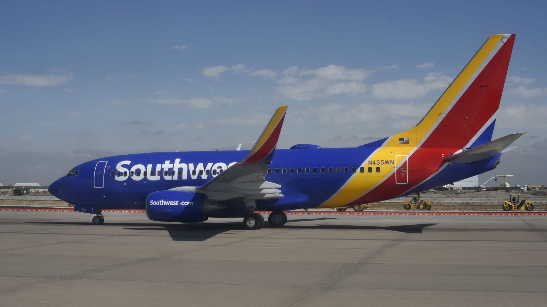 A Southwest Airline plane