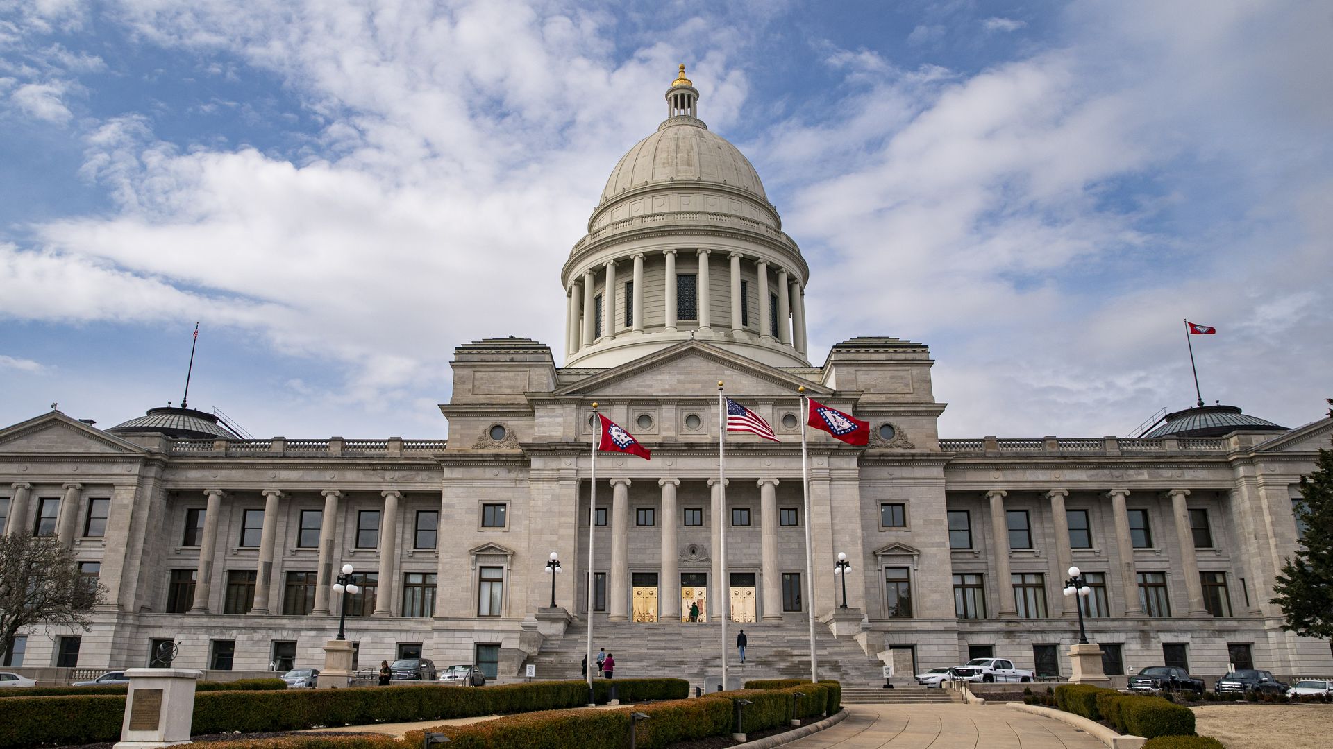 The Arkansas State Capitol in Little Rock in February 2023. 