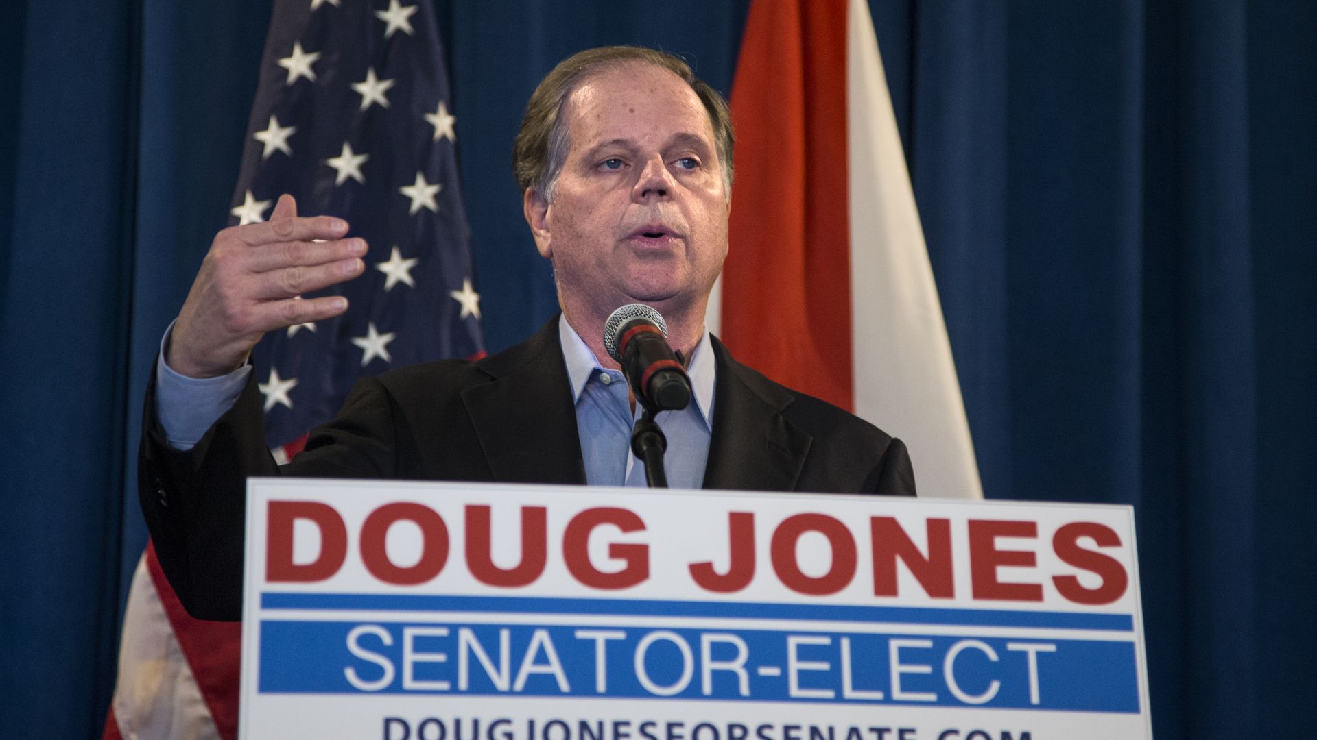 Doug Jones (D-AL). Photo: Mark Wallheiser/Getty Images