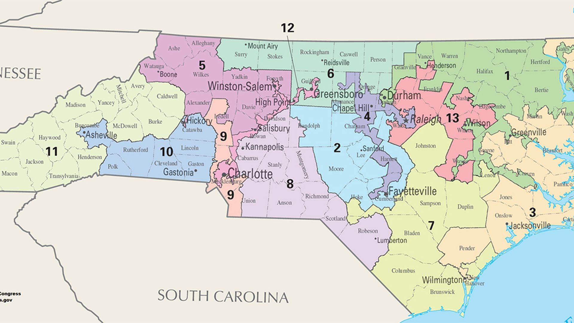 nc-congressional-districts
