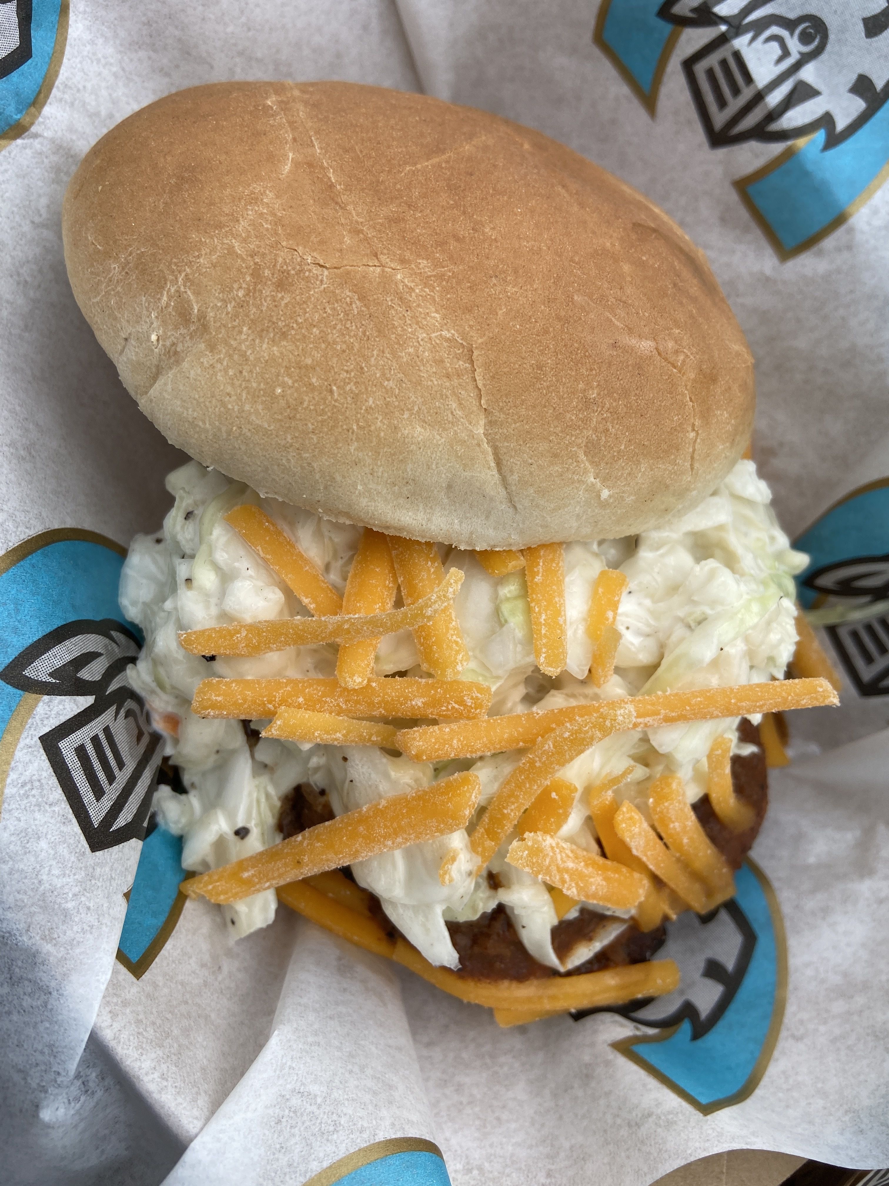Carolina Burger at Truist Field.