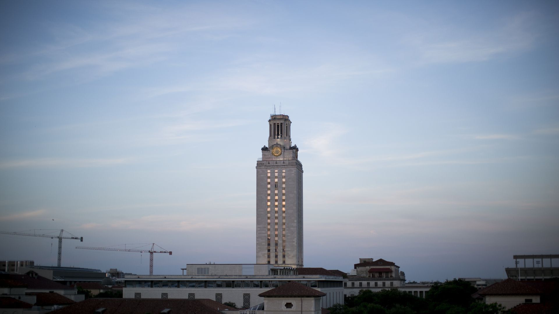 The University of Texas tower