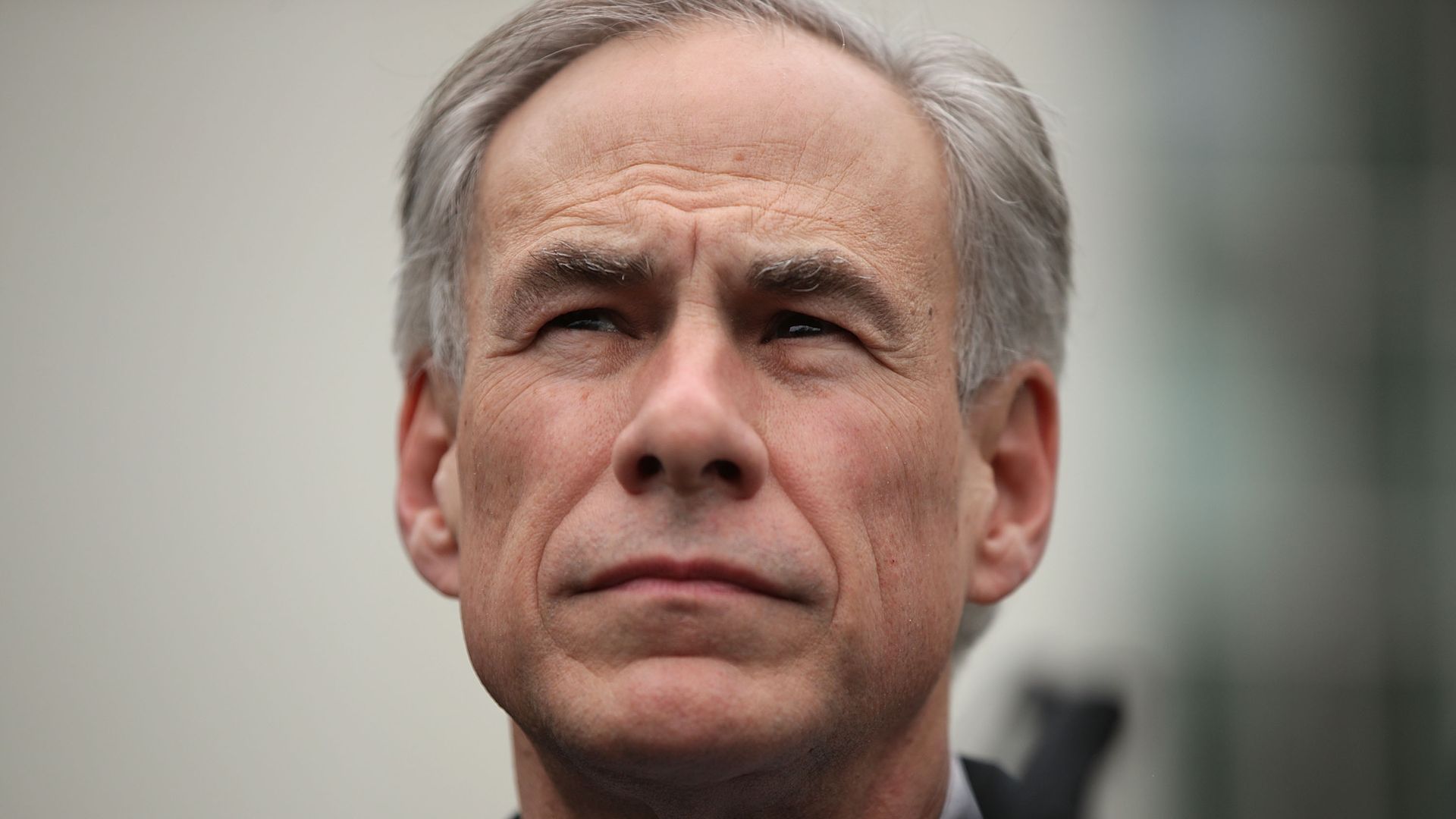 Texas Governor Greg Abbott participates in a news briefing outside the West Wing March 24, 2017 at the White House in Washington, DC. 