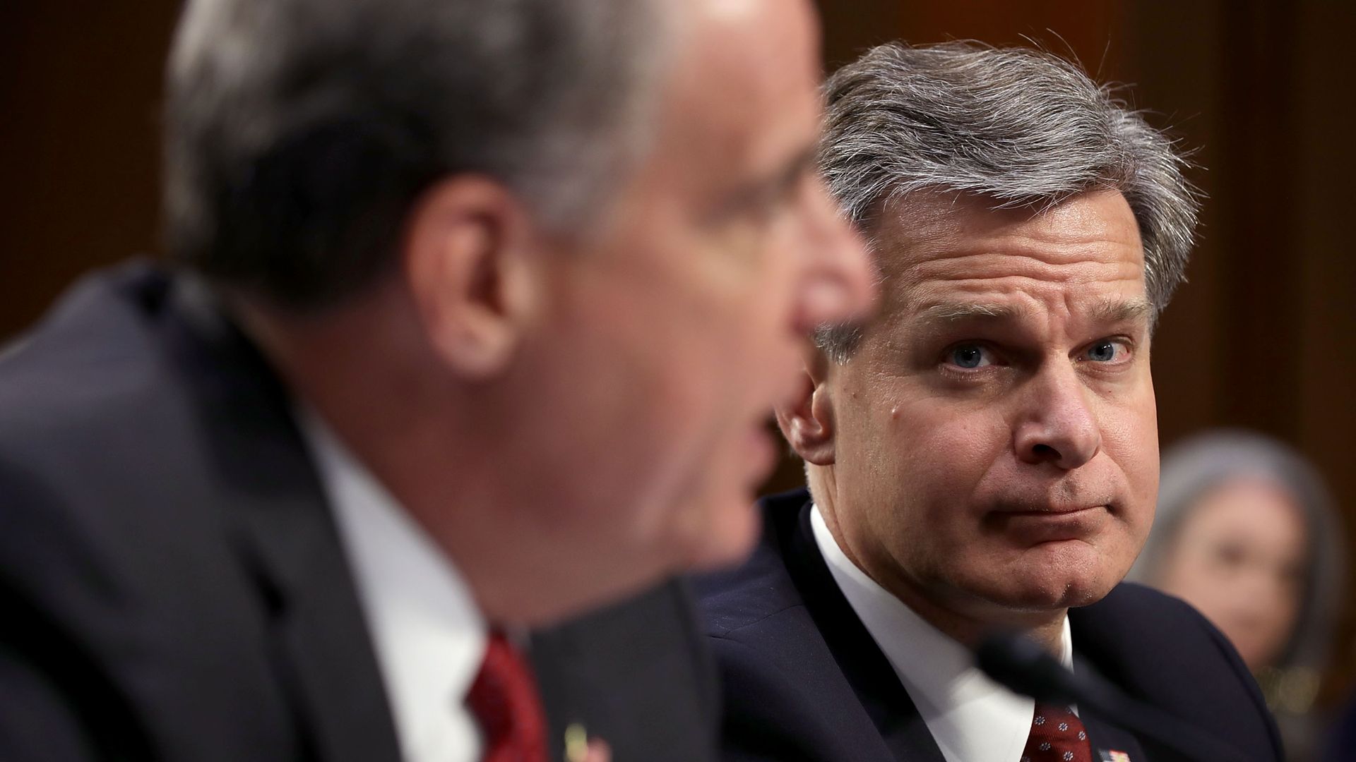 FBI Director Christopher Wray.