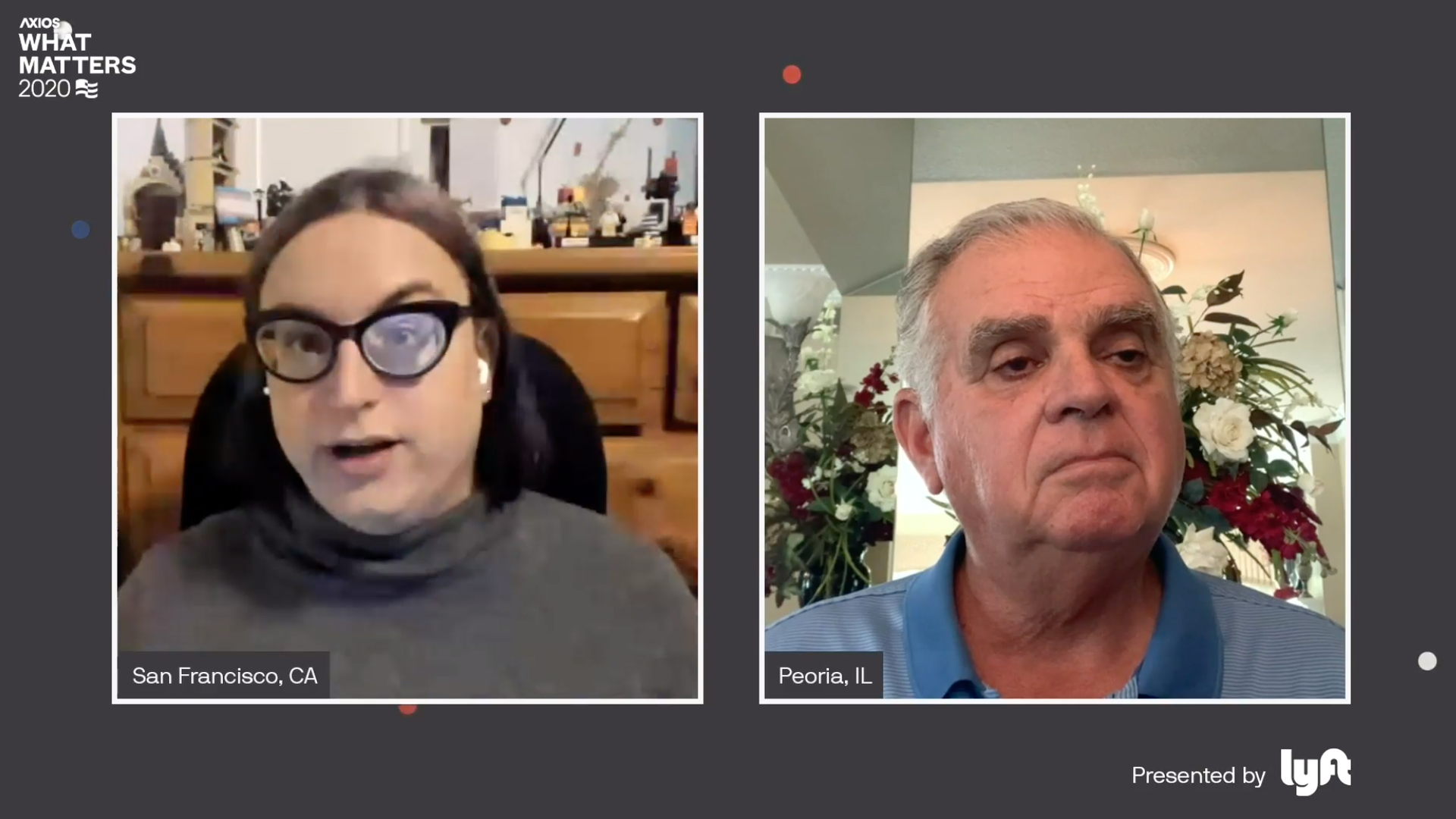 Ina Fried and Ray LaHood