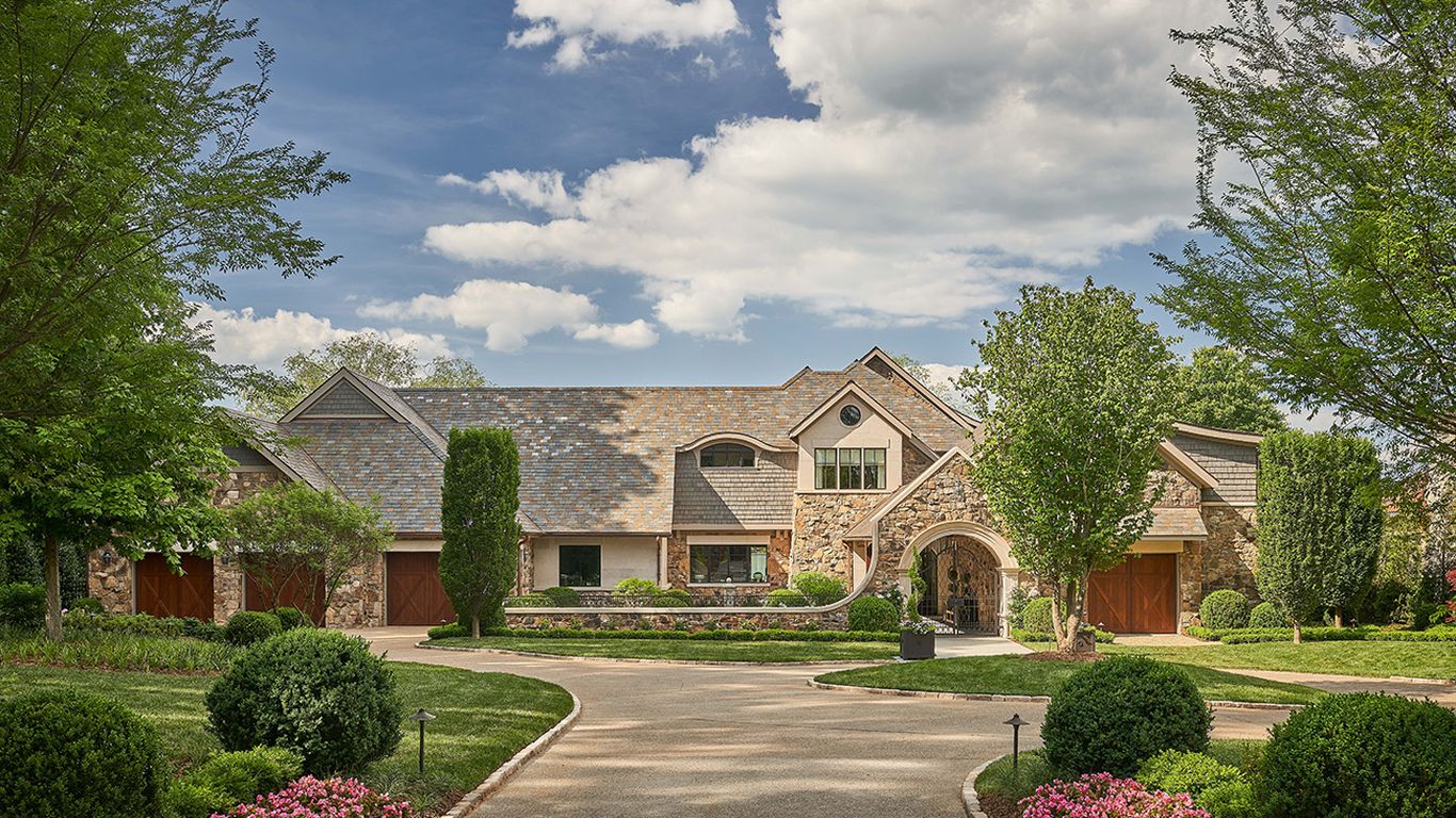 2022 Home of the Year: Custom English country manor on Lake Norman ...