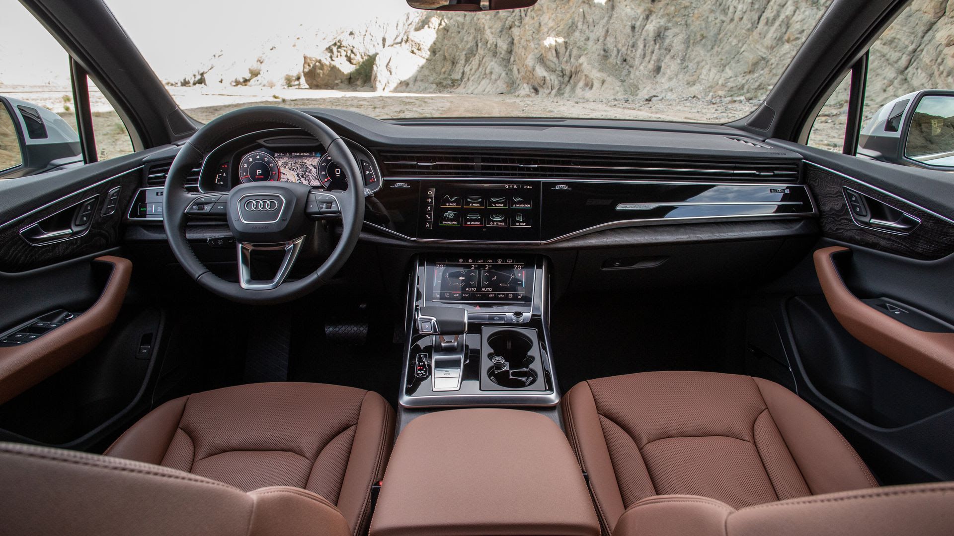 Aud Q7 interior. Photo: Audi