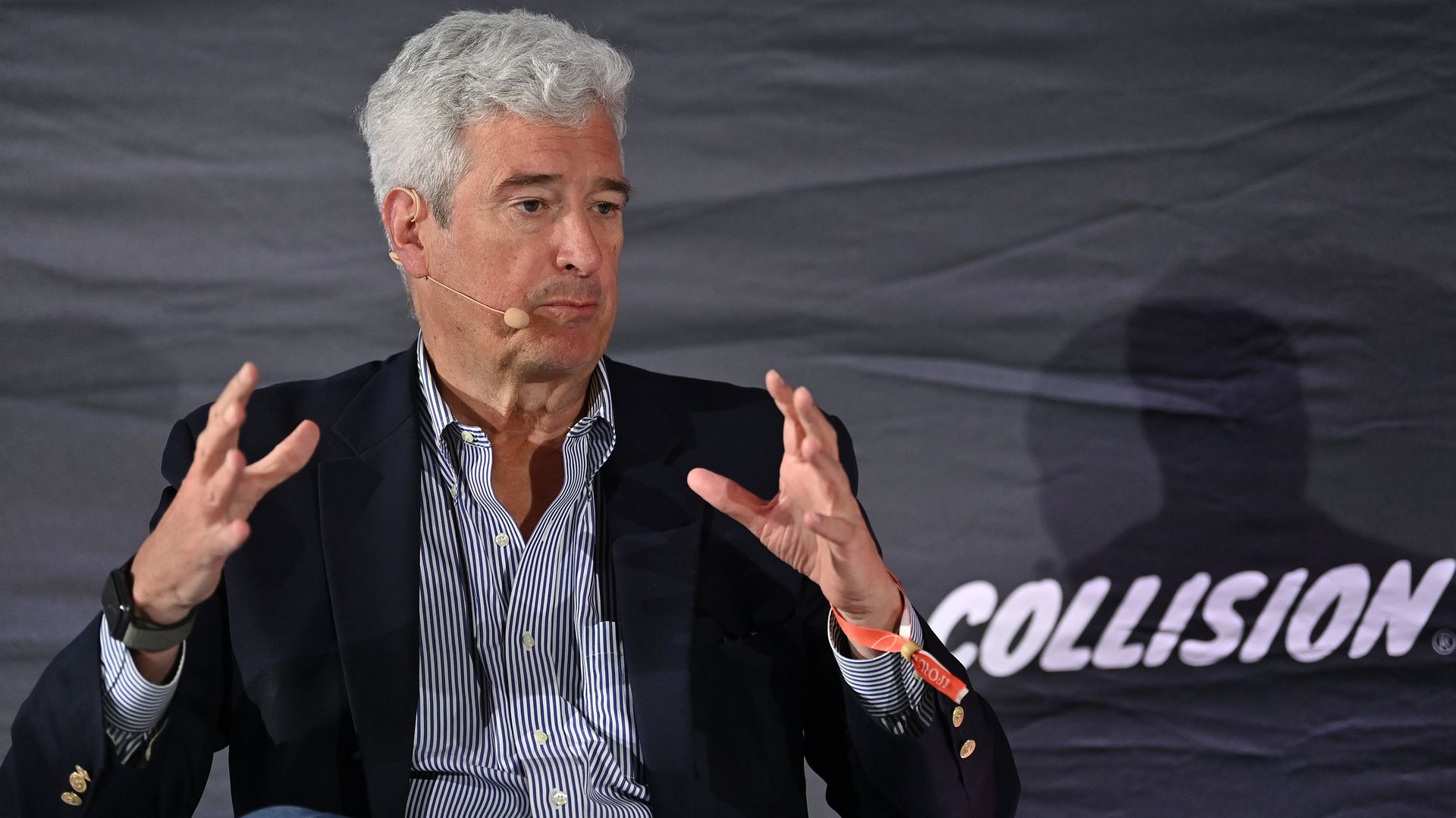 Jim Spanfeller, CEO, G/O Media, on Fourth Estate Stage during day two of Collision 2022 at Enercare Centre in Toronto, Canada.