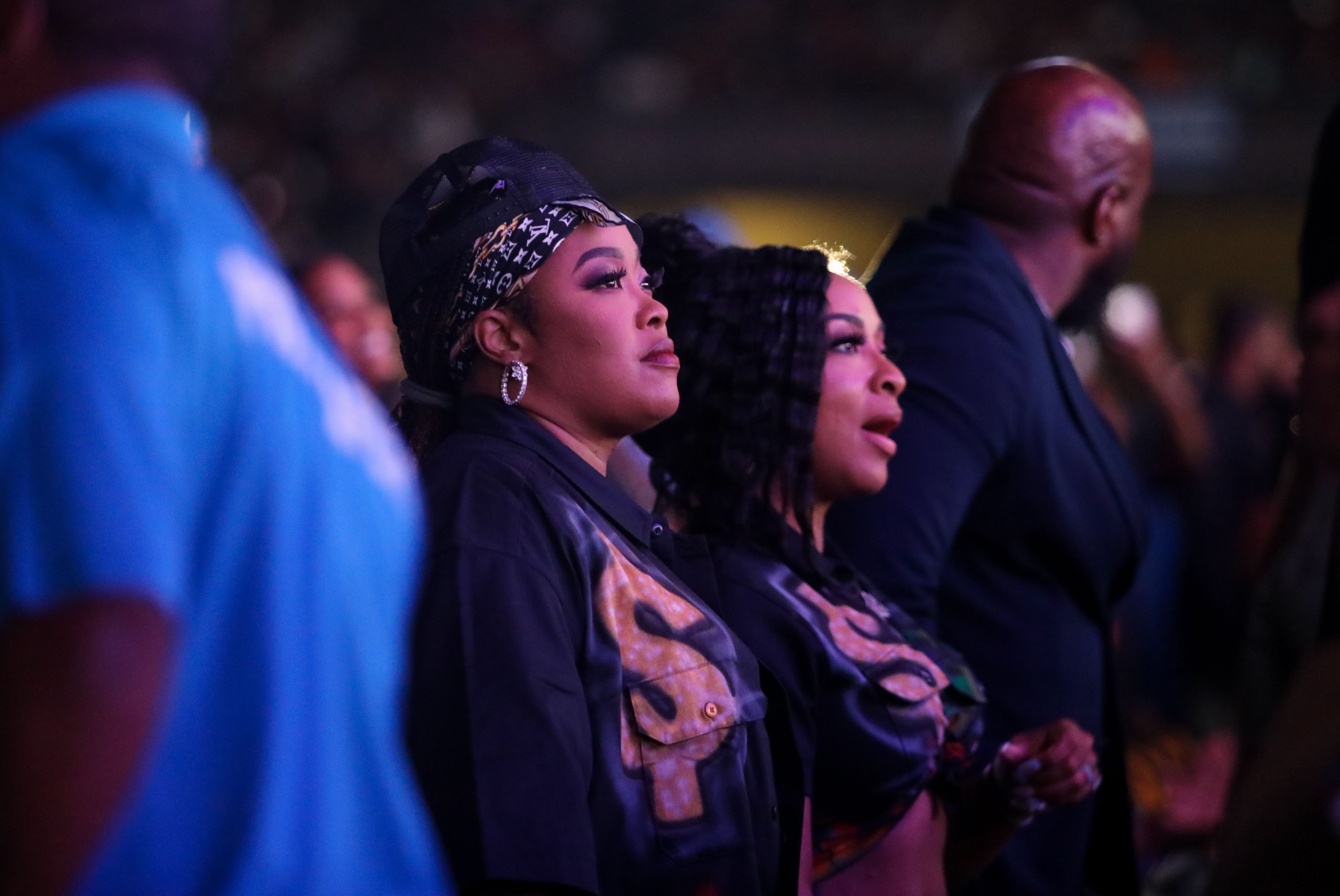 Photo shows Da Brat and Jesseca Dupart at Essence.