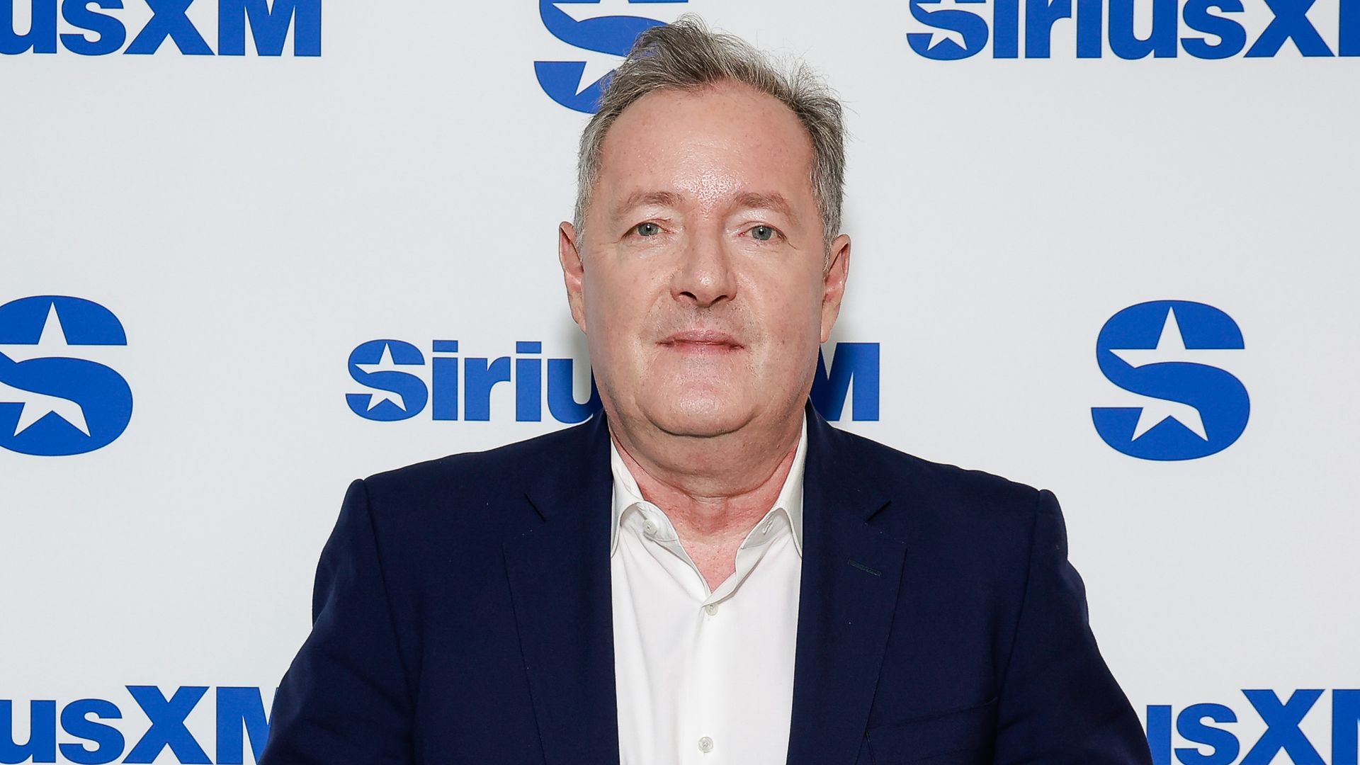 Piers Morgan visits SiriusXM Studios on October 28, 2024 in New York City. (Photo by Jason Mendez/Getty Images)