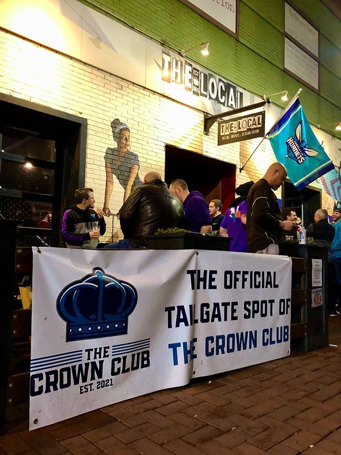 Crown Club tailgates. 