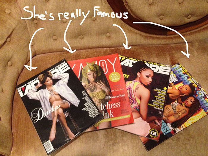 Crystana Lattimore in magazines