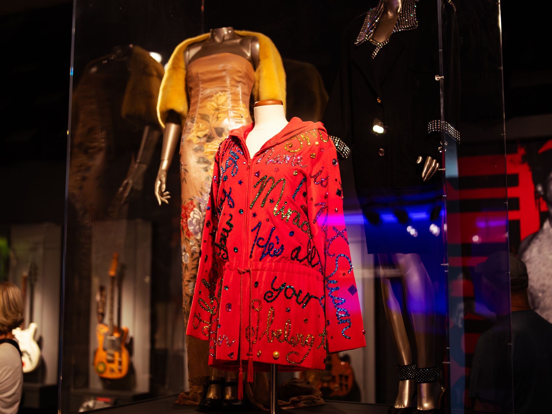 Rock Hall puts Whitney Houston's sparkling jacket on display - Axios