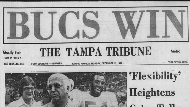 Looking Back: The Bucs' first win in 1977 : r/nfl