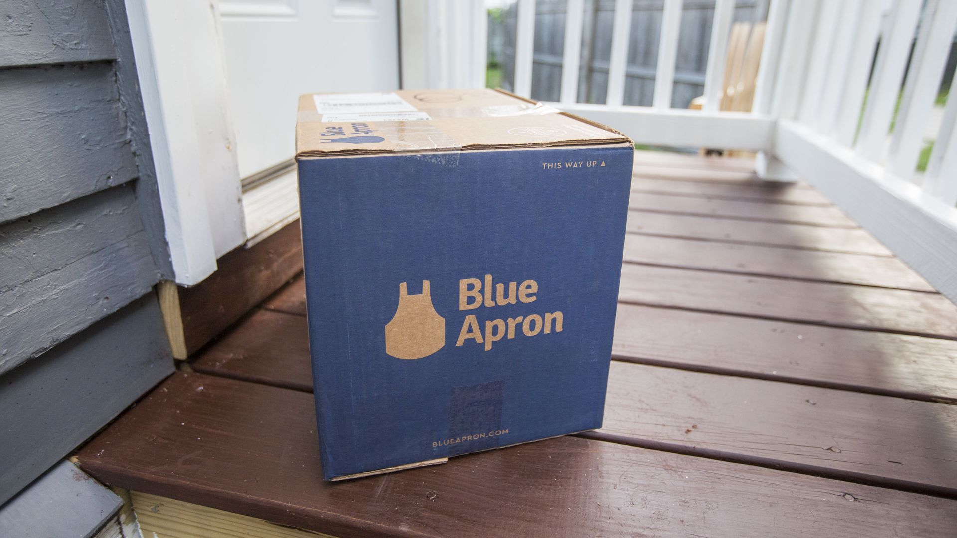 Boxes On Doorstep Of House High-Res Stock Photo - Getty Images