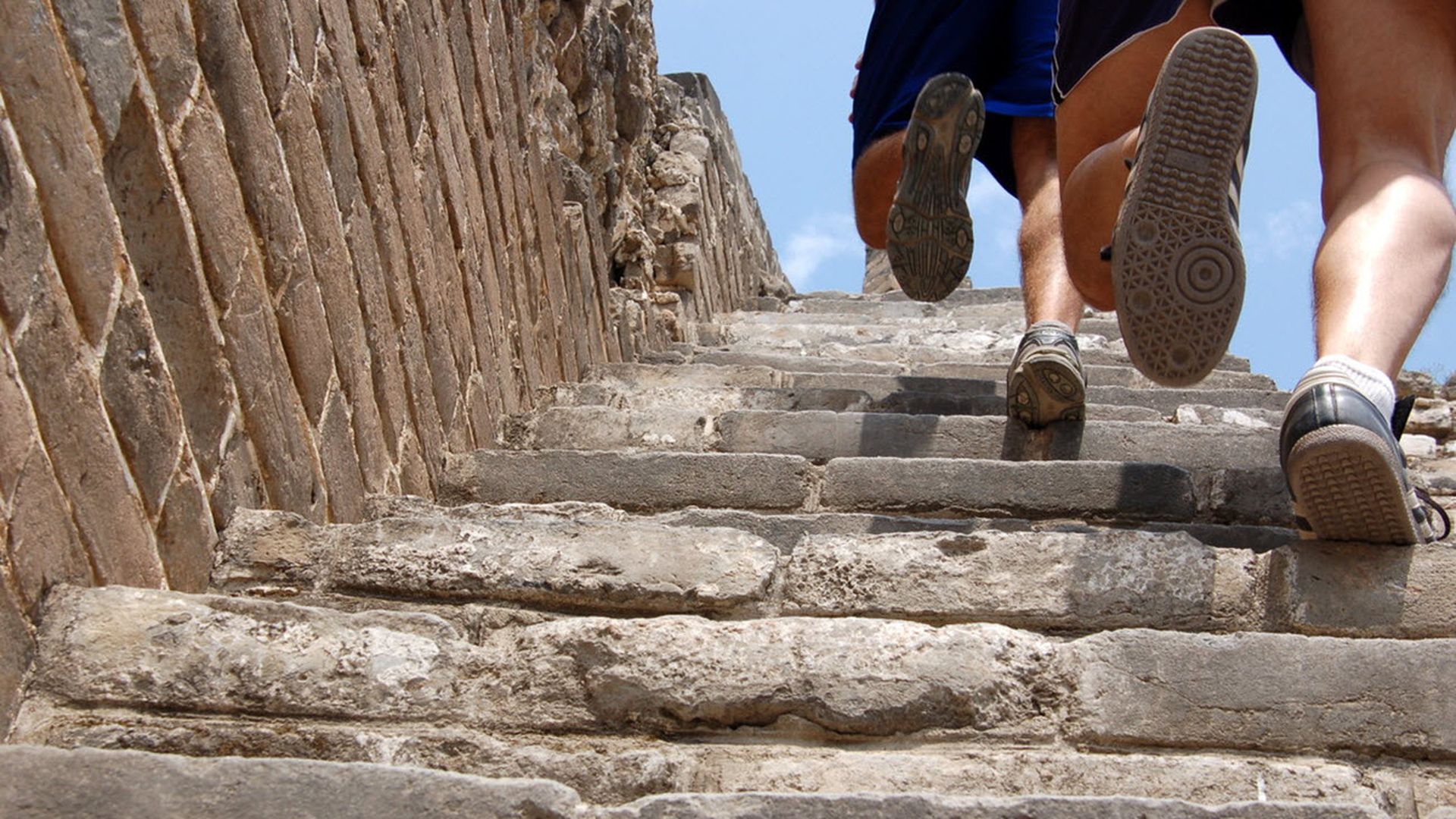 running-up-stairs