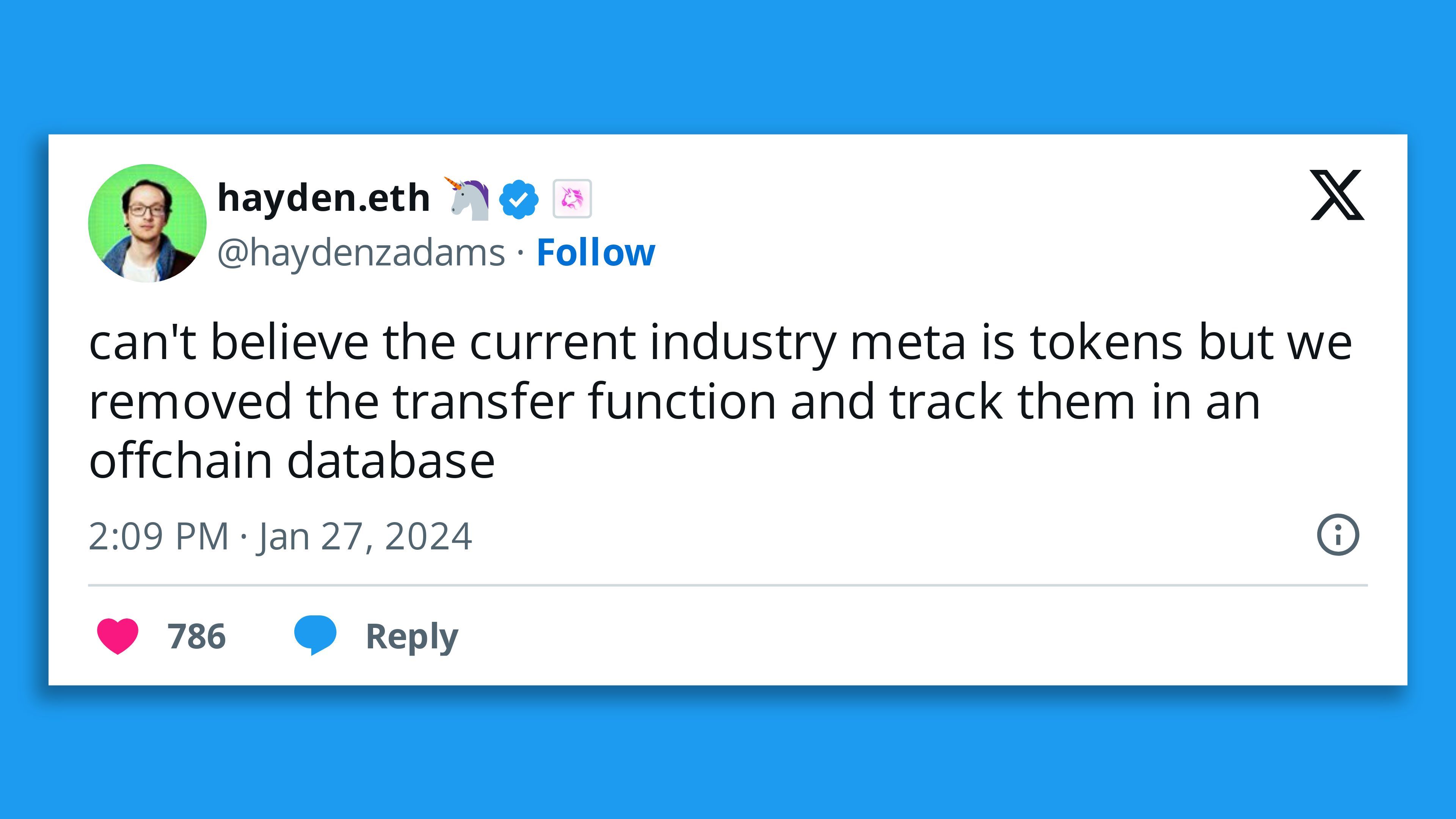 A screenshot of a tweet