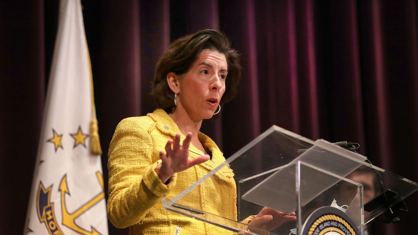 Biden Taps Rhode Island Gov. Gina Raimondo For Commerce Secretary