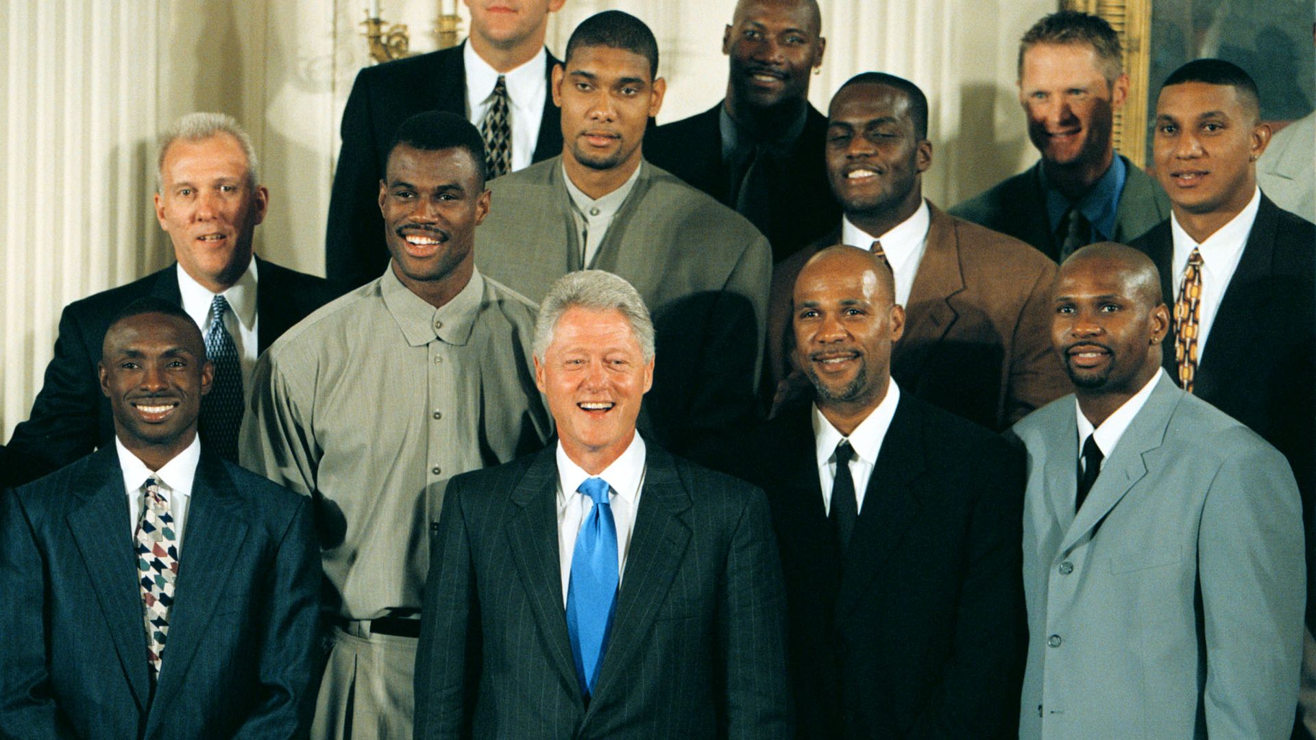 Spurs at the White House