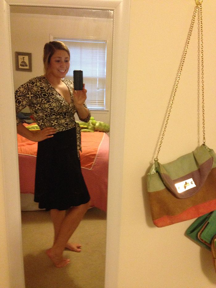 mary gross stitch fix Amandine Printed Dress