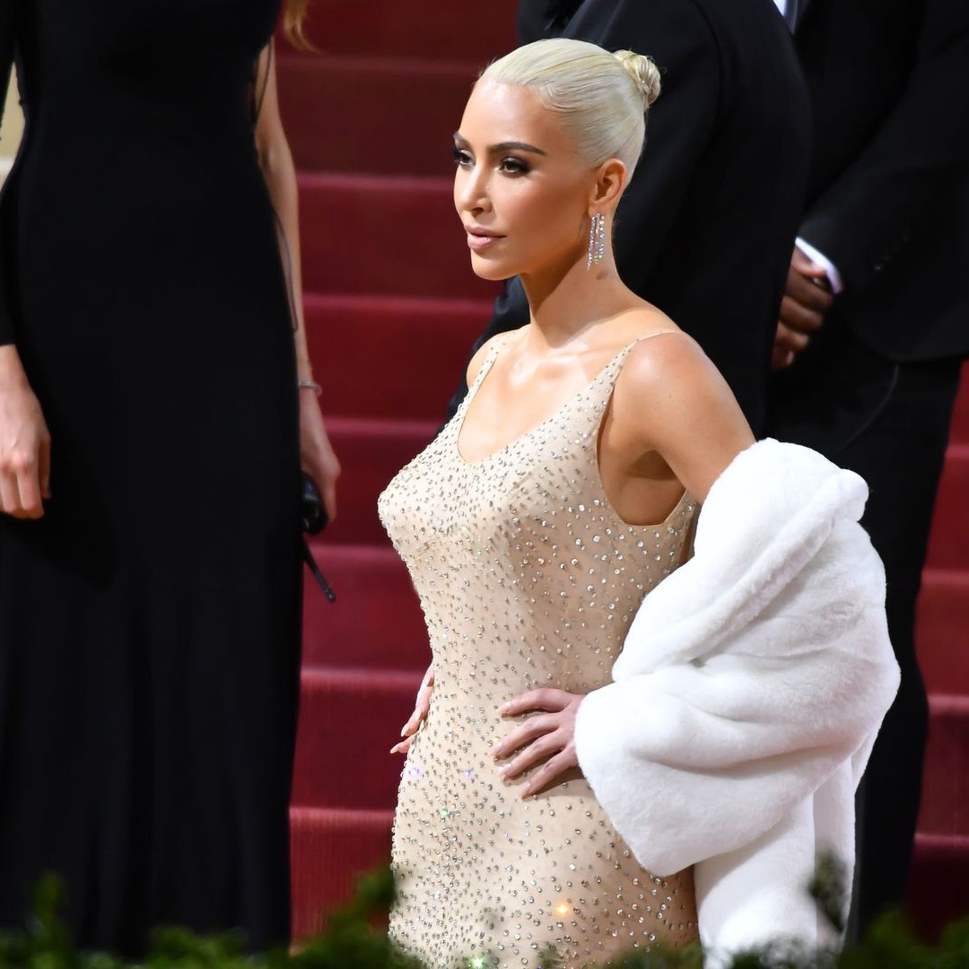 Kim Kardashian at the Met gala 