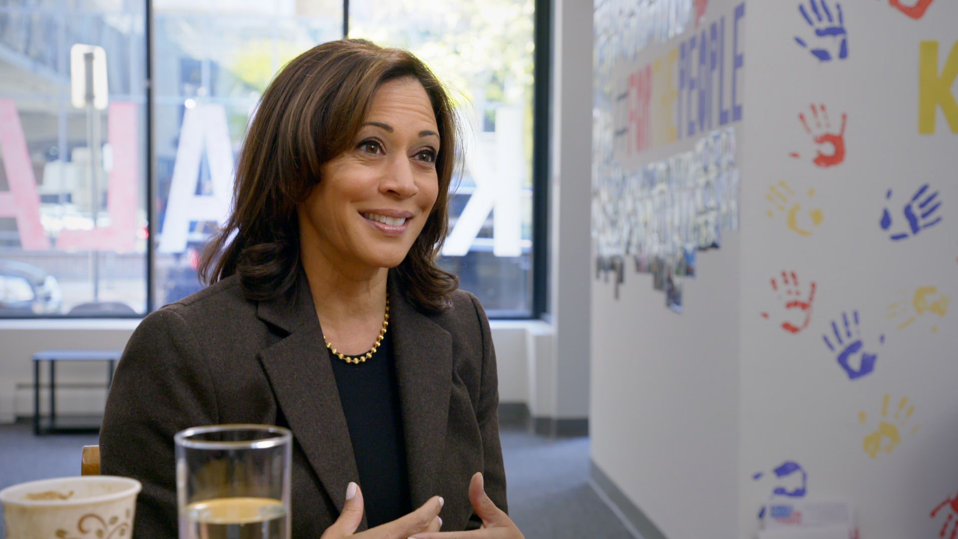 2020 presidential candidate Sen. Kamala Harris.