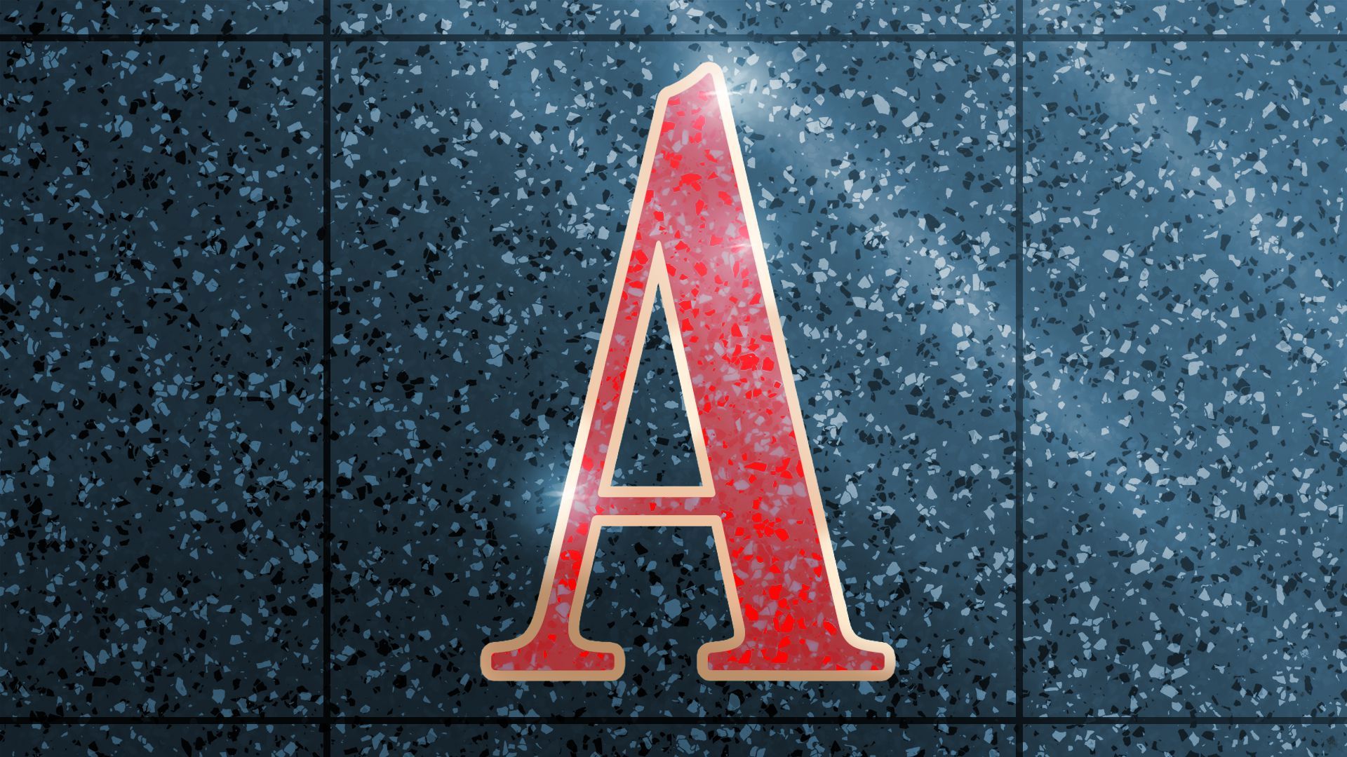 Illustration of The Atlantic logo stylized as a Hollywood Walk of Fame star