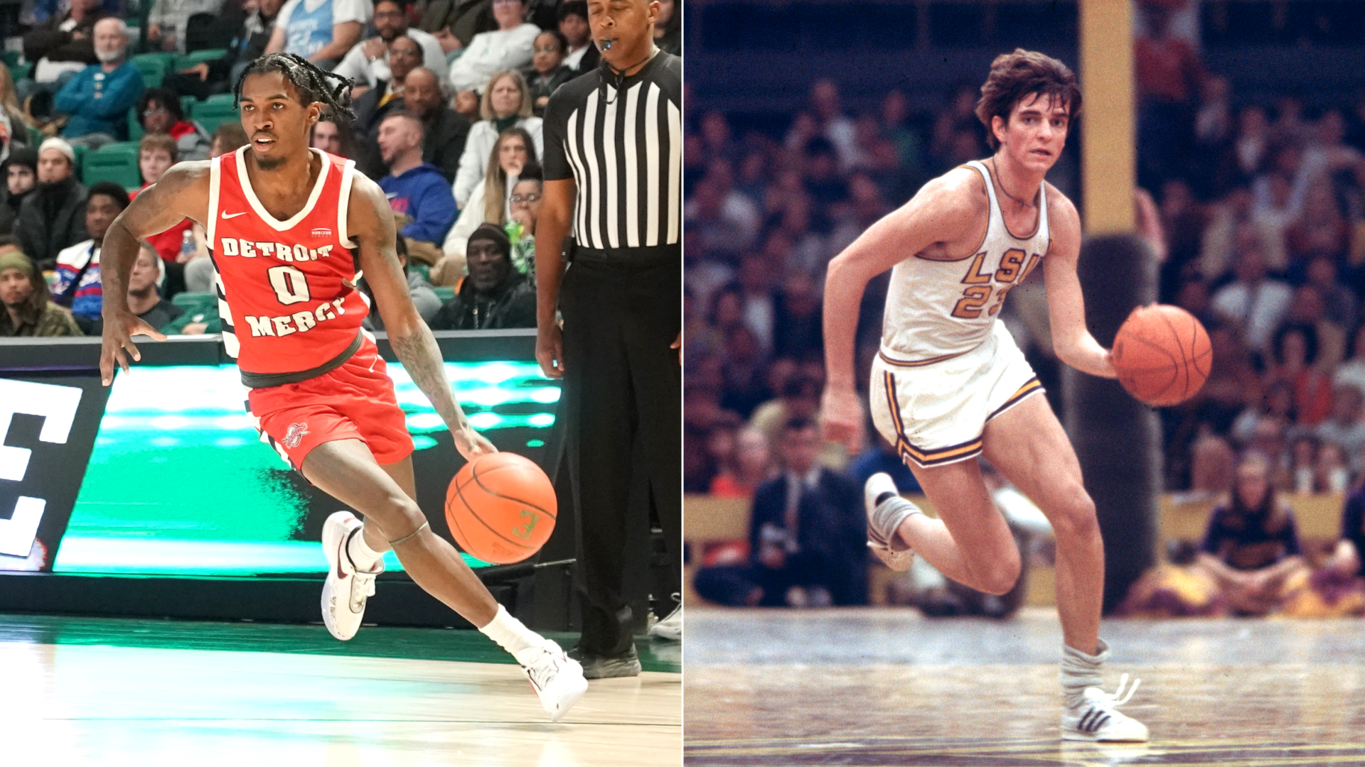 antoine davis and pete maravich