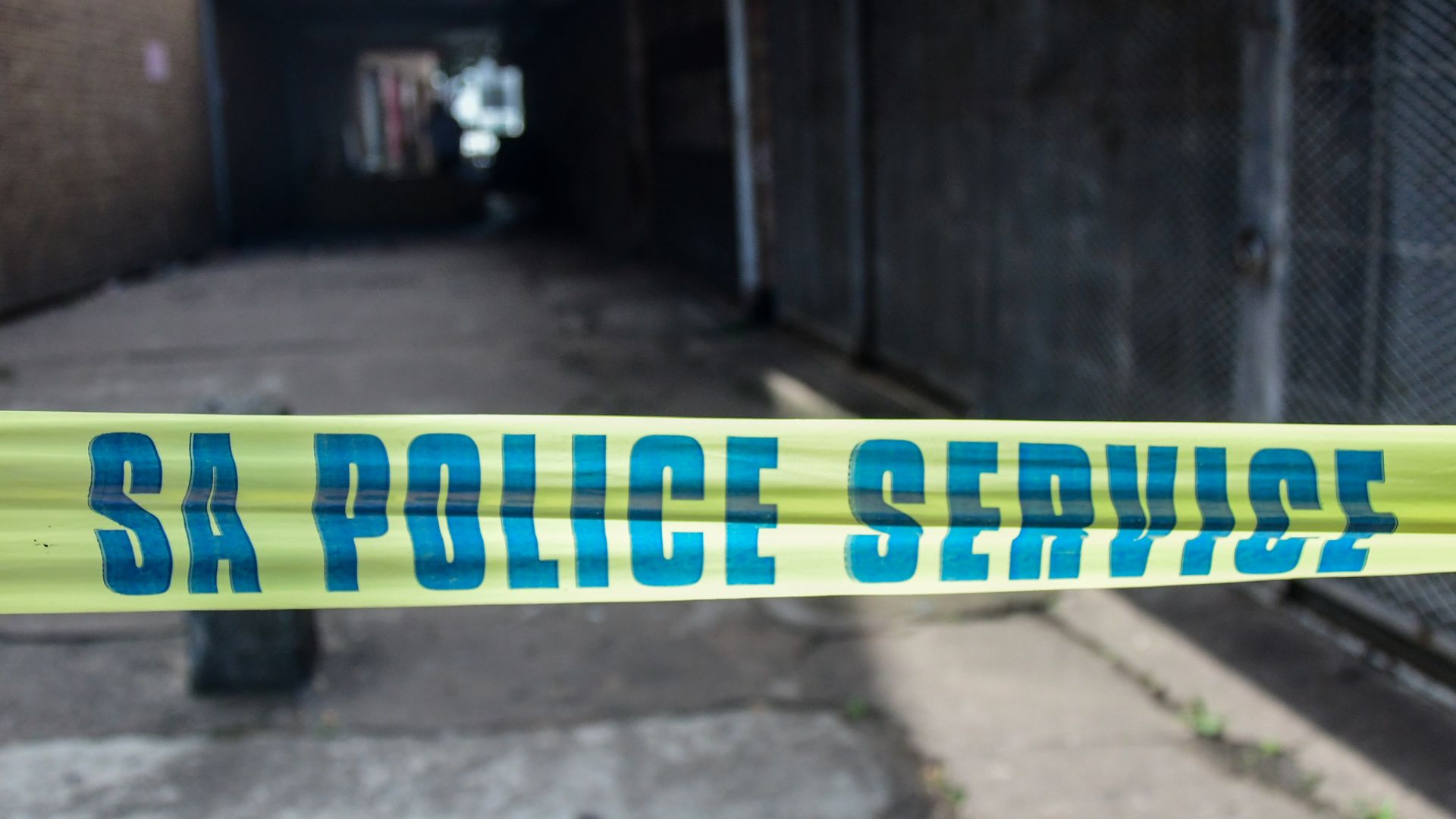 SA police tape