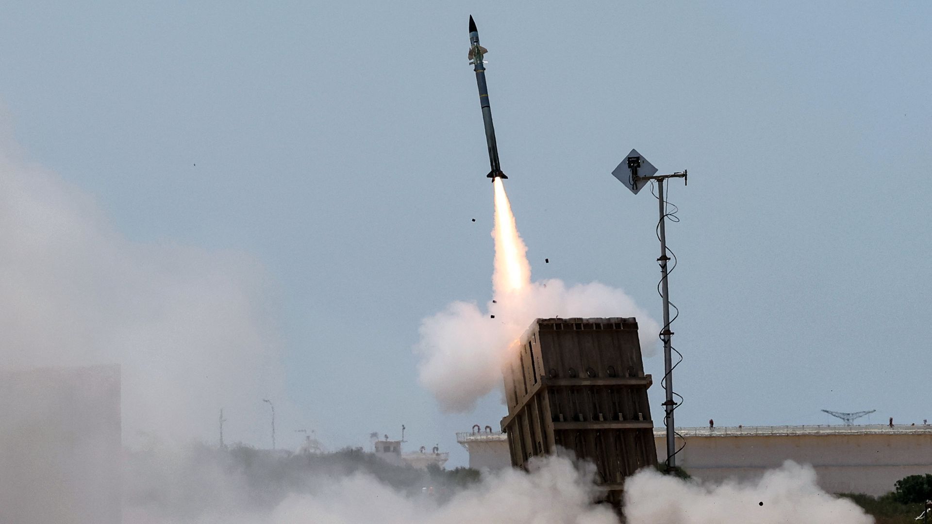 Israeli Iron Dome defense system is seen in southern Israel on Aug. 7. Photo: Jack Guez/AFP via Getty Images