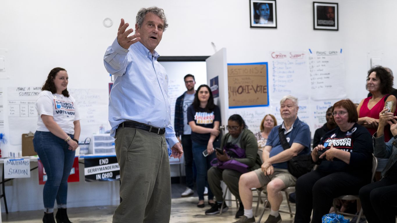 Sherrod Brown en Ohio